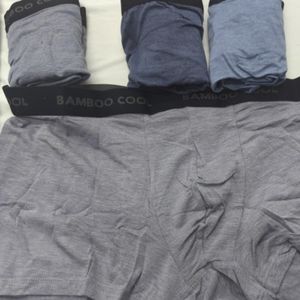 BAMBOO COOL Men’s Underwear boxer briefs Soft Comfortable Bamboo Viscose Underwe
